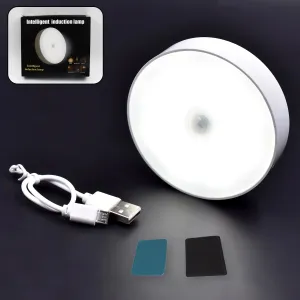 8 LED Night Lights With USB Charging & Double-Sided Adhesive Pads(1 Pc)