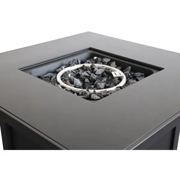 Cozy Design Powder Coated Fire Pit With Lid by Couch.com