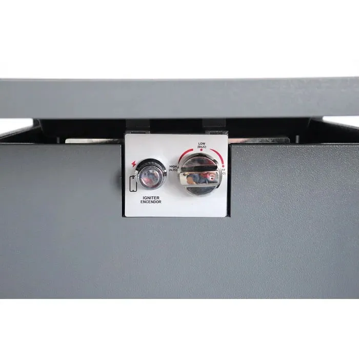 Cozy Design Powder Coated Fire Pit With Lid by Couch.com