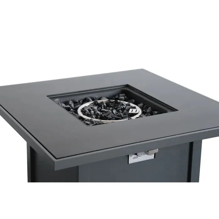 Cozy Design Powder Coated Fire Pit With Lid by Couch.com