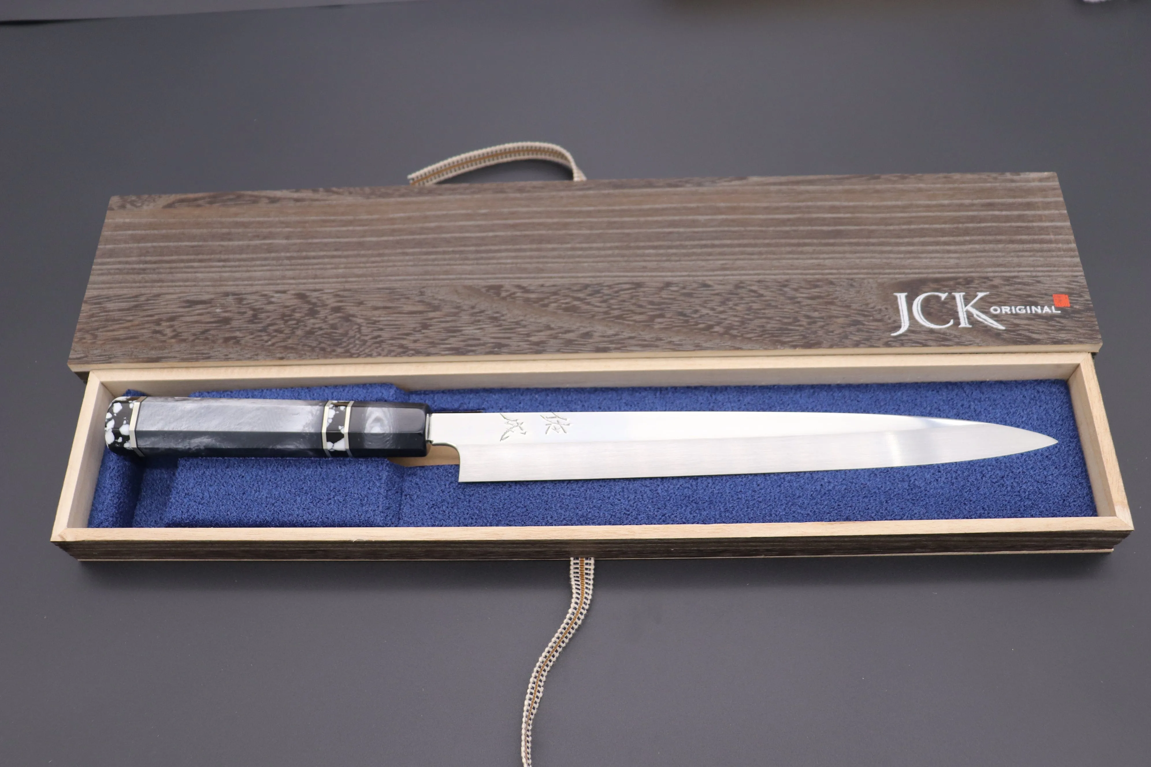 Custom Limited Edition, Sukenari Honyaki SG-II Series HSG-1 Yanagiba 270mm (10.6 Inch, Single Bevel Edge)