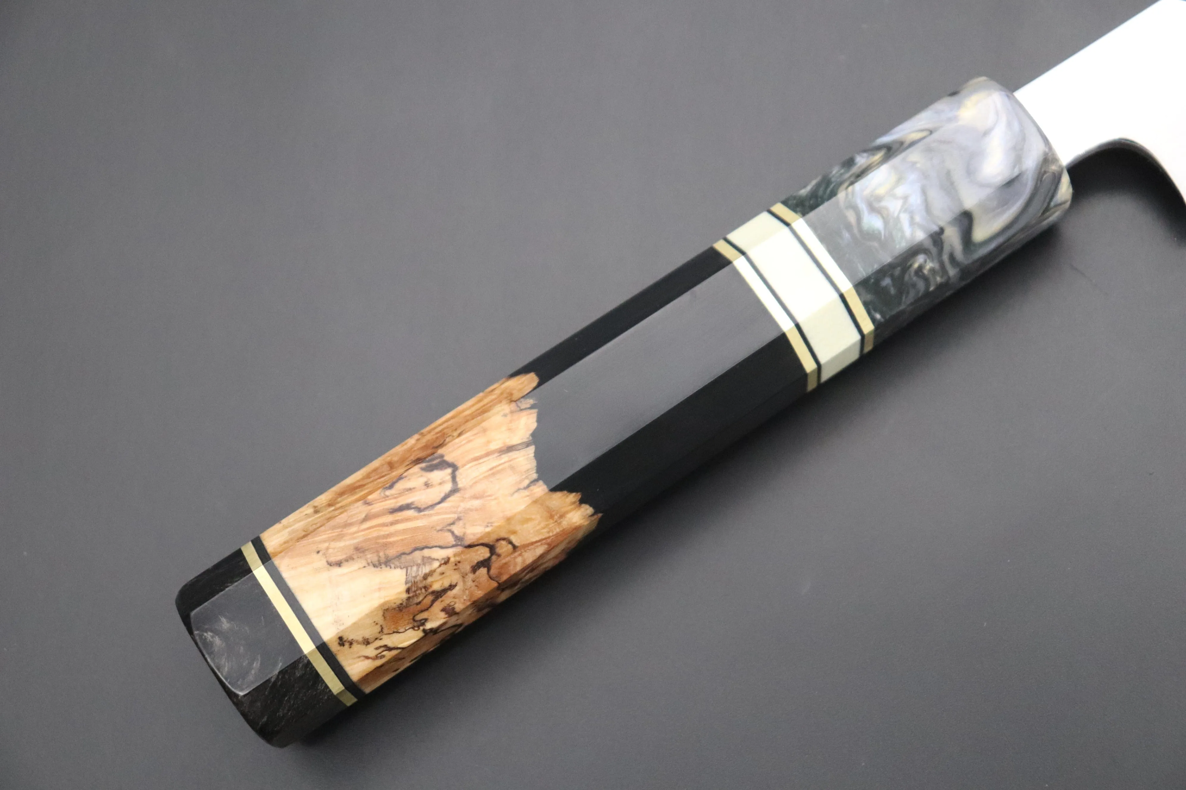 Custom Limited Edition, Sukenari Honyaki SG-II Series HSG-7 Kiritsuke Yanagiba 270mm (10.6 Inch, Single Bevel Edge)