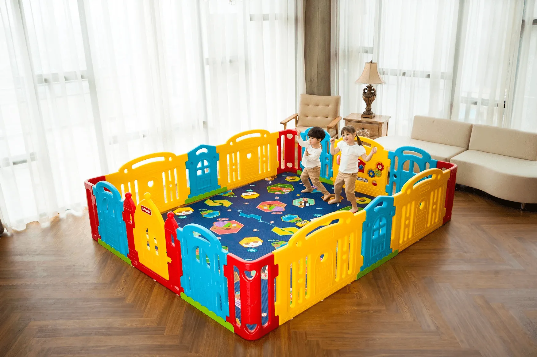 Dwinguler Castle Playpen Extension Kit