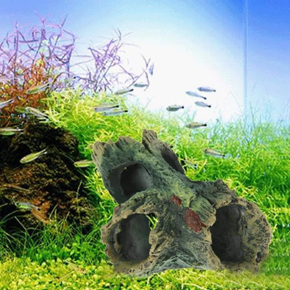 Eco-Friendly Decorative Resin Aquarium Tree