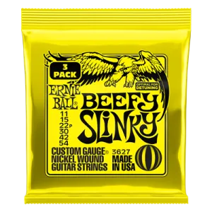 Ernie Ball Beefy Slinky 11-54 (3 Set Pack)
