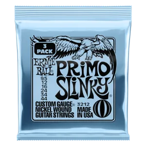 Ernie Ball Primo Slinky 9.5-44 (3 Set Pack)