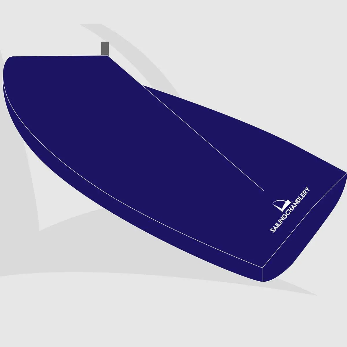 Finn Dinghy Cover - Boom Up - PVC Blue