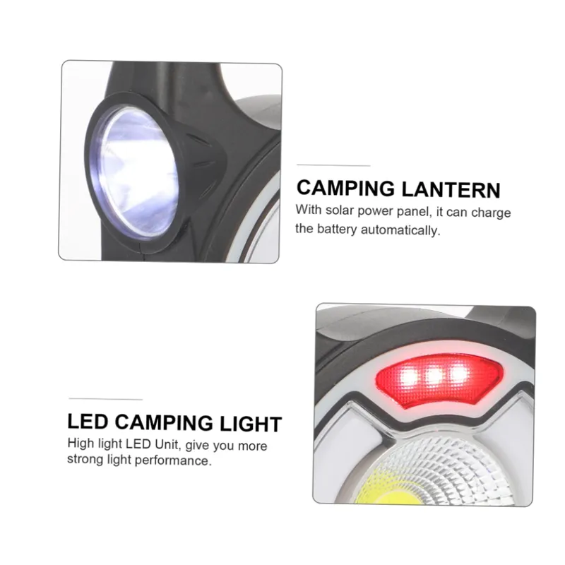 Handheld Outdoor Solar Camping Lamp Zj-3199