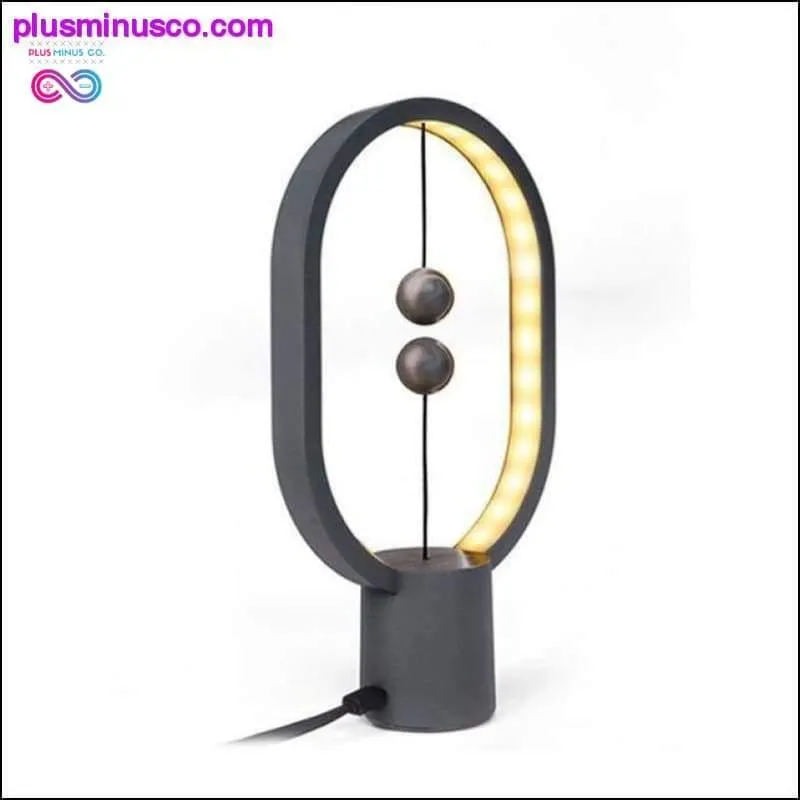 LED Balance Lamp USB Charging Ellipse Magnetic Mid-air