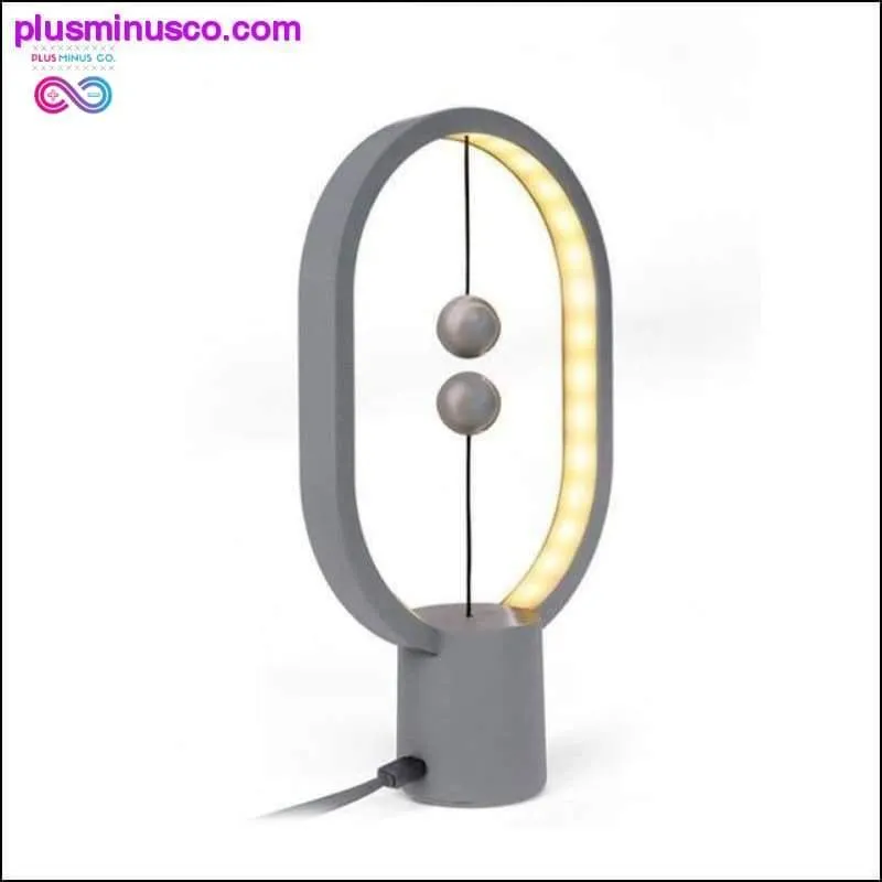 LED Balance Lamp USB Charging Ellipse Magnetic Mid-air