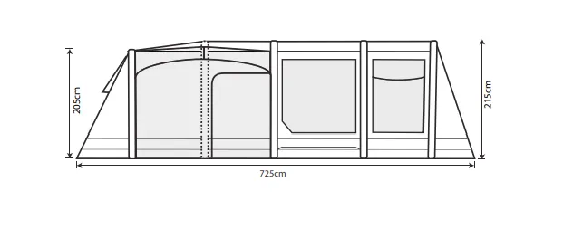 Outdoor Revolution Airedale 6SE Tent