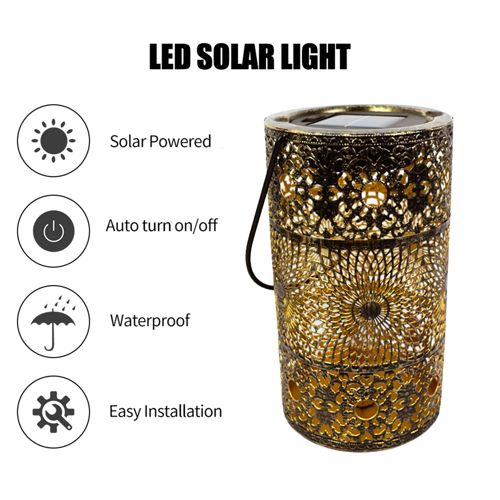 Solar Hanging Lantern Lights