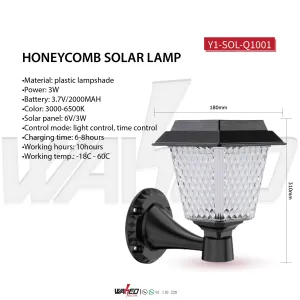 Solar Lanter - WALL PILLER