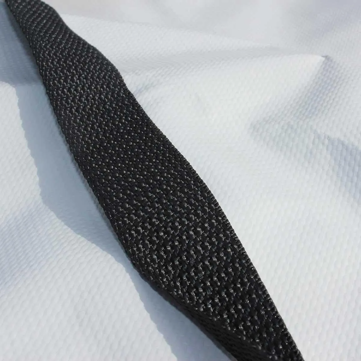 Solo Boat Cover - Boom Up - PVC Grey