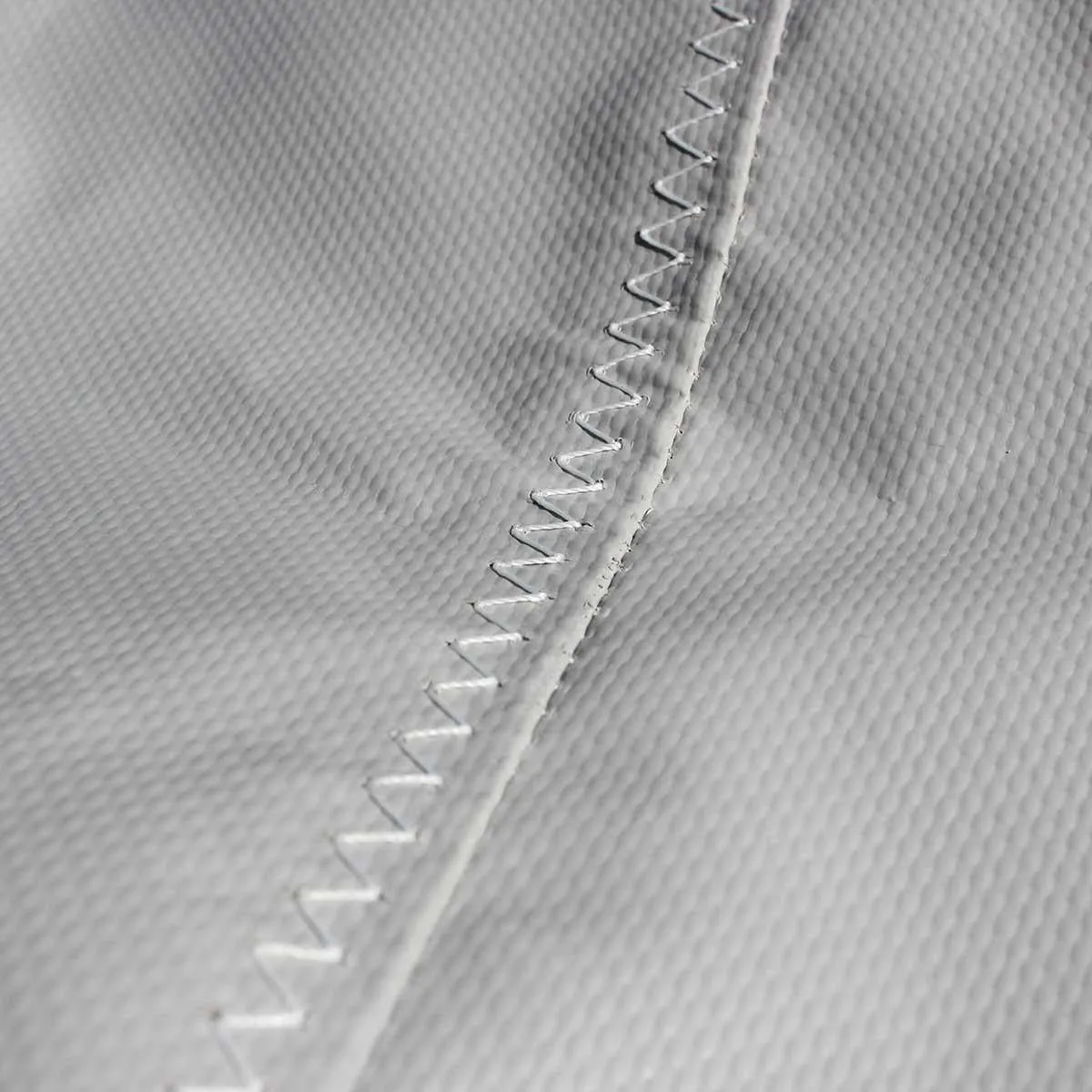 Solo Boat Cover - Boom Up - PVC Grey