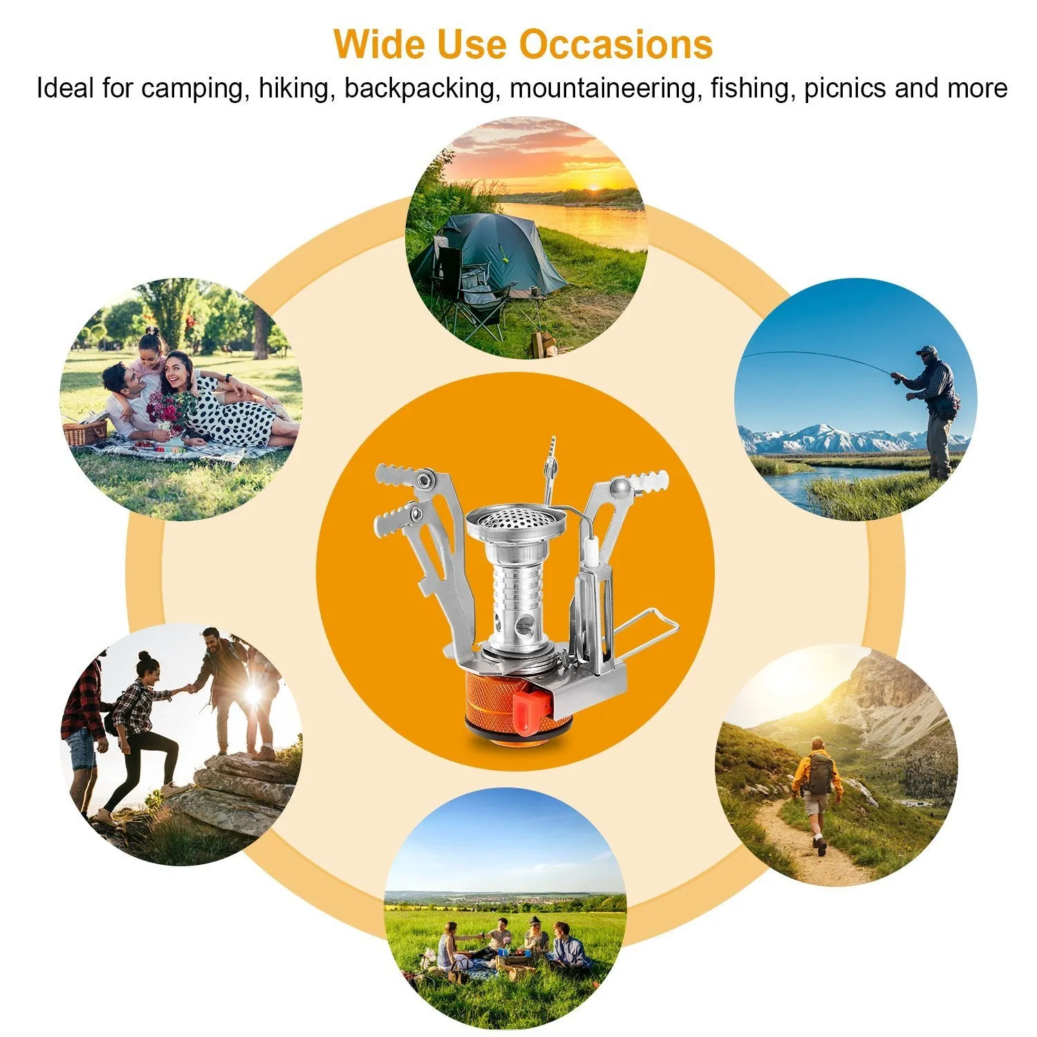 Ultralight Portable Camping Stoves