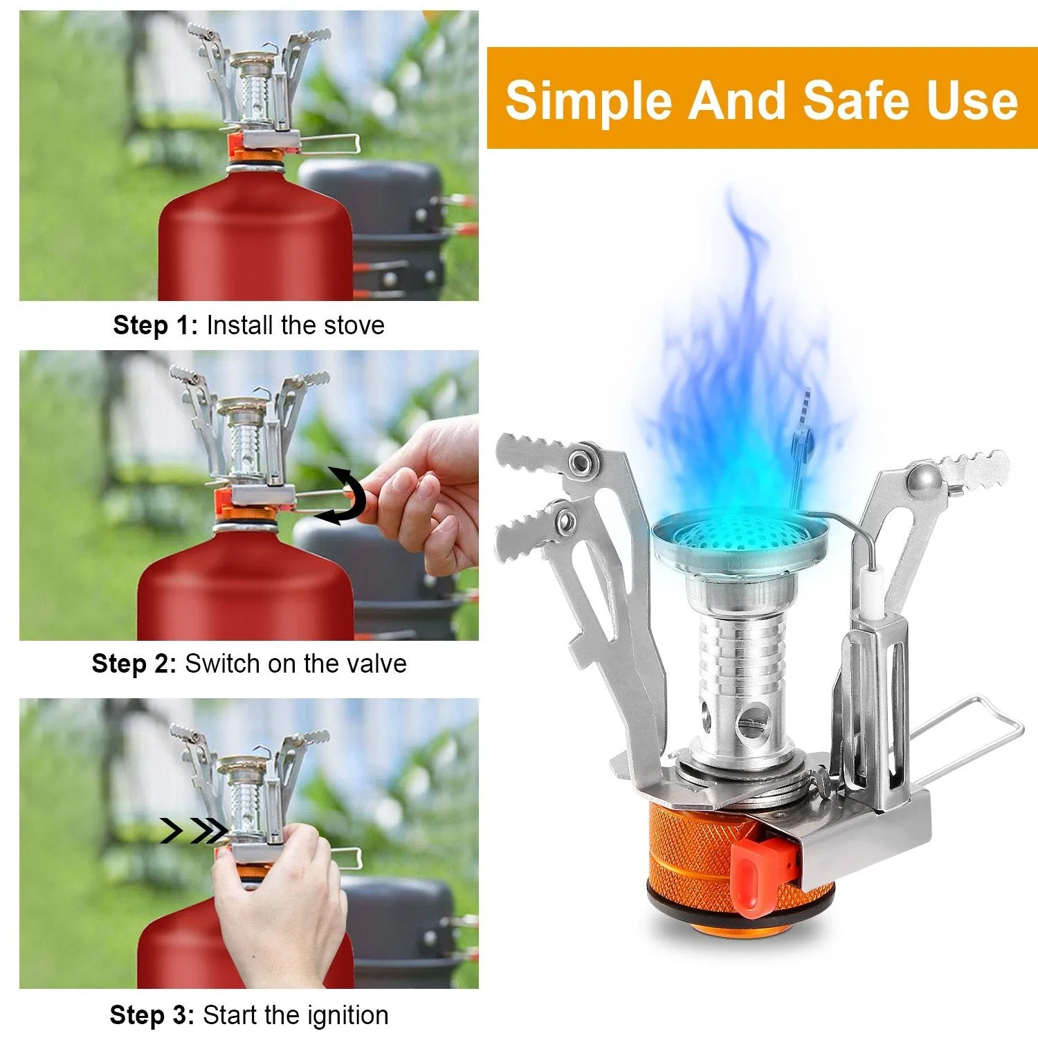Ultralight Portable Camping Stoves